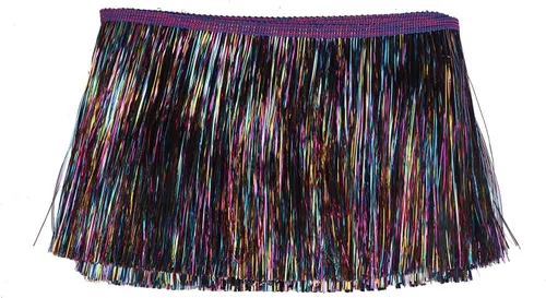 Vista 53 de YYCRAFT Fleco de Oropel de 1.75 pulgadas de Ancho Ribete de Oropel Guirnalda de Oropel Fleco para Disfraz de Baile Ribete con Efecto de Lámina