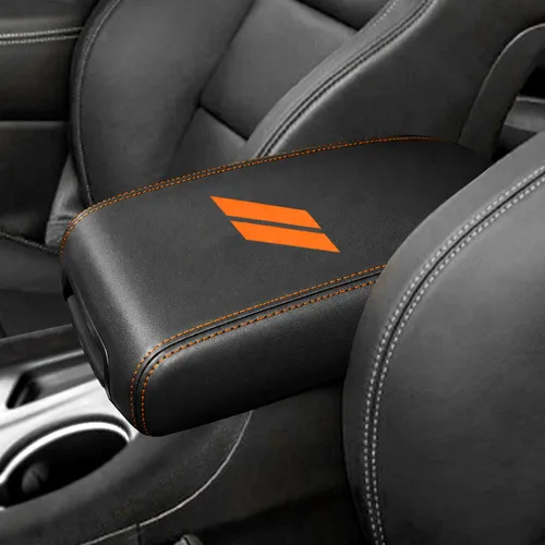 Vista 7 de YOSRTER Accesorios para Dodge Durango 2011-2018 2019 2020 Funda para reposabrazos de consola central, caja interior, decoración de reposabrazos