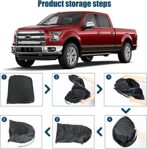 Vista 4 de Parabrisas de 6 capas para Ford F150 Raptor 2015-2020