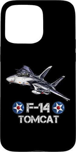 Vista 31 de Vintage F-14 Tomcat Fighter Jet Aviación Militar Estuche de Regalo para iPhone 17