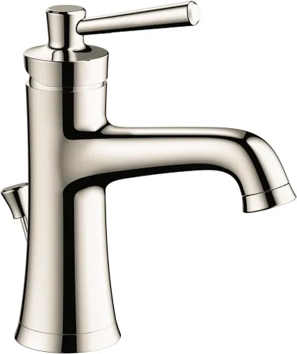 Vista 5 de hansgrohe Joleena 04773820 - Grifo de fregadero de baño de transicional de 1 manija de 1 8 pulgadas de alto en níquel cepillado, 04773820