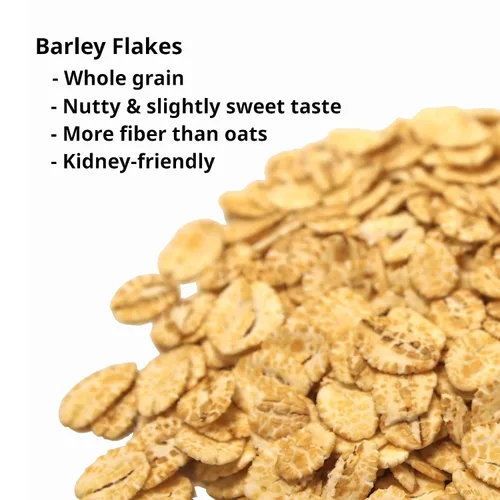Vista 5 de Burl Barley Granola, Jarabe de arce y nueces, 1 libra, granola de grano entero, grano de cebada enrollada, granola de nuez de arce endulzada