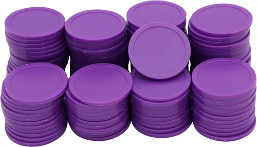 Vista 20 de Caja de 1.37 pulgadas de 120 monedas de conteo para fichas de póquer y monedas de juego (negro, 1.37 pulgadas)