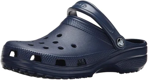 Vista 25 de Crocs Zuecos clásicos unisex, azul marino, 9 US hombres/11 US mujer