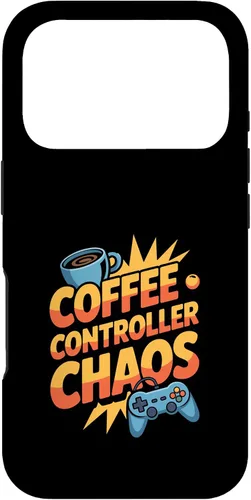Vista 29 de Coffee Controller and Chaos Gamer Parents Mom and Dad Case for iPhone XR