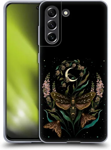 Vista 14 de Head Case Designs Officially Licensed Episodic Drawing Autumn Light Underwings Illustration Animals Gel Case [Military Grade] Compatible with