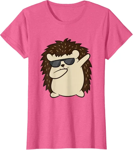 Vista 66 de Dabbing Hedgehog Funny Hedgehog Camiseta S