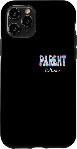 Vista 10 de iPhone 15 Parent Crew Groovy Back to School Cute Teachers Women Girl Case