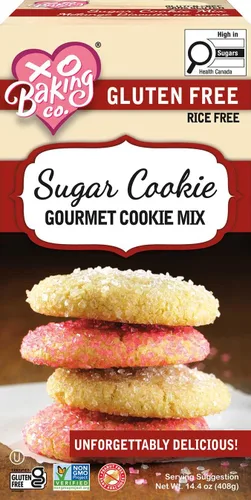 Vista 13 de XO Baking Co. Mezcla de galletas gourmet con chispas de chocolate sin gluten; sin OGM, Kosher; sin arroz; sin lácteos; sin maní; sin conservantes