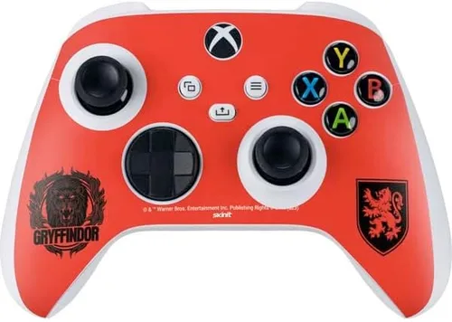 Vista 15 de Skinit Calcomanía para juegos compatible con el controlador Xbox Series S – Diseño oficial de Wizarding Worlds Harry Potter Deathly Hallows Symbol