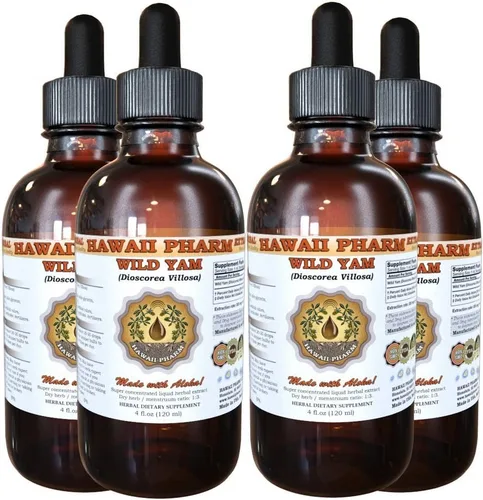 Vista 6 de Extracto líquido de ñame silvestre (Dioscorea villosa) 2x2 fl.oz