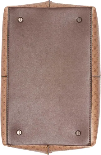 Vista 3 de Calvin Klein Bolso geométrico de granito, CaquiMarrónJava