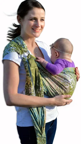 Vista 16 de lite-on-shoulder bebé sling, Aegean