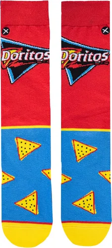 Vista 5 de Odd Sox, Calcetines divertidos para hombre, aperitivos de nachos, doritos, gueos, estampados Funyun