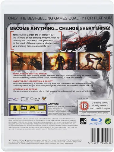 Vista 2 de Activision Prototype [ps3 Region Free] [playstation 2]