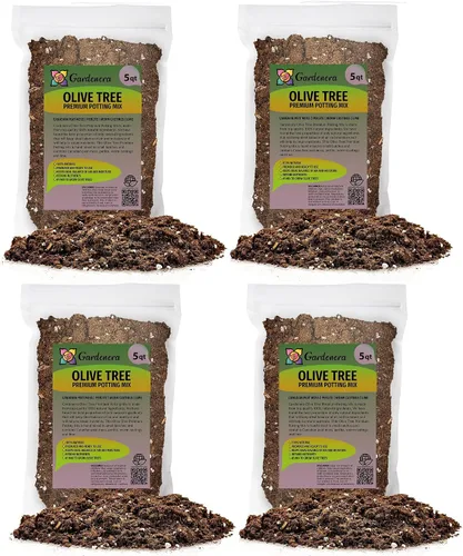 Vista 4 de Gardenera - Mezcla para macetas prémium para olivos - Logra la excelencia del olivo con ingredientes naturales - 1 cuarto de galón