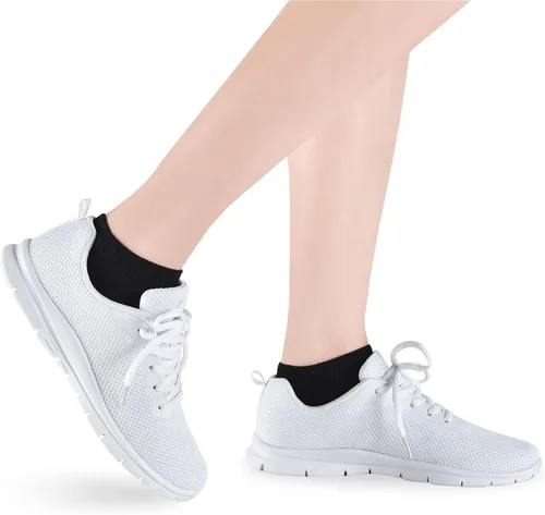 Vista 6 de Cozi Foot 510 pares de calcetines de tobillo para mujer, atléticos, suaves, de corte bajo