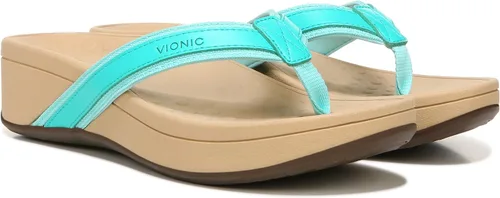 Vista 3 de Sandalias Vionic Pacific High Tide Toepost para mujer Sandalias de plataforma para mujer con soporte ortopédico de arco