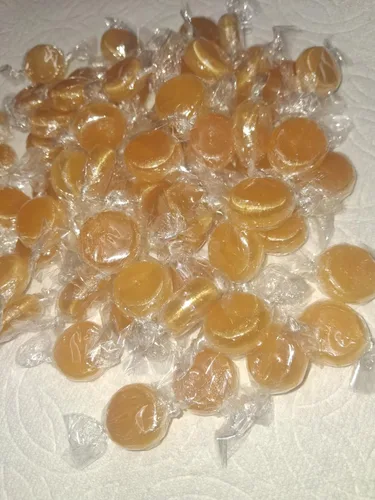 Vista 2 de Caramelo duro original de menta Starlight envuelto individualmente (1 libra, caramelo de mantequilla)