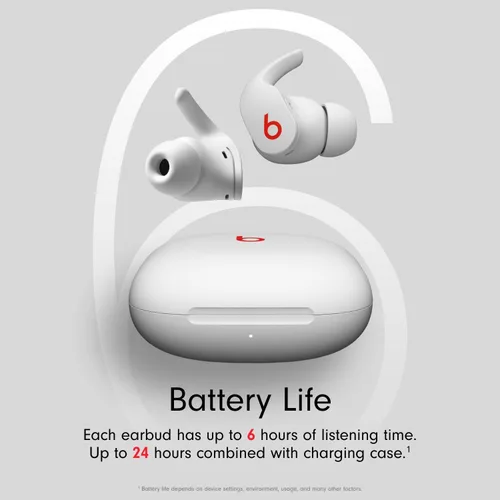 Vista 7 de Beats Fit Pro Auriculares Intrauditivos Inalámbricos Bluetooth Verdaderamente Inalámbricos con Cancelación de Ruido - Blanco (Renovado)
