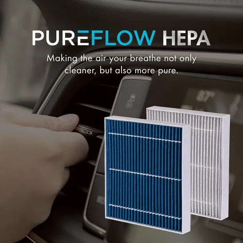 Vista 6 de Filtro de aire de cabina Pureflow HEPA PC99554HX Compatible con Hyundai Sonata 2020 2020-22