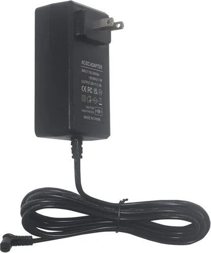 Vista 3 de HUZUM Fuente de alimentación reclinable enchufable de pared, transformador de fuente de alimentación conmutada de 29 V 2 A CA/CC compatible