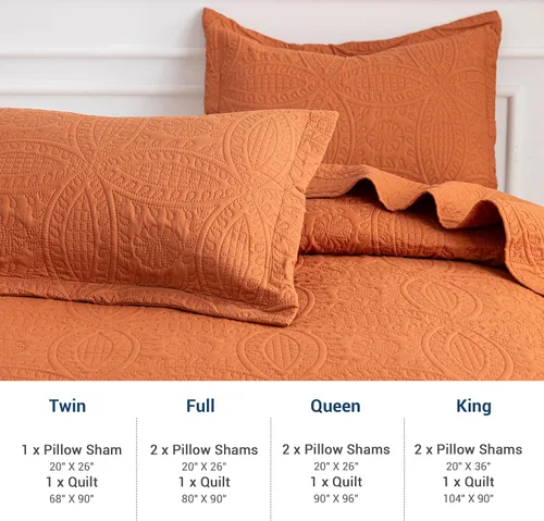 Vista 7 de SheRest - Juego de colcha individual - colcha de cama suave y transpirable, colcha con relieve de estilo moderno, colcha de microfibra ligera