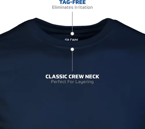 Vista 3 de Gildan Men's Crew T-Shirts, Multipack, Style G1100
