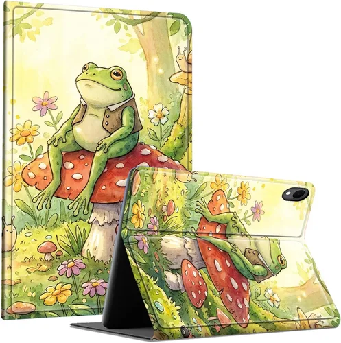 Vista 16 de Slim Case for Samsung Galaxy Tab S10 Lite / S10 FE / S9 FE 10.9" & Galaxy Tab S9 11", Multi-Angle Stand PU Leather Smart Folio Cover with Soft TPU