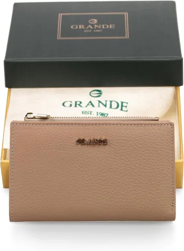 Vista 13 de Grande -2804 Cartera para mujer, Naranja, Minimalista