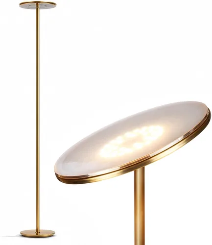 Vista 13 de Brightech - Sky 30 Flux Edition - Lámpara de pie LED Torchiere - LED superbrillante de 30 vatios - Ajuste de la temperatura de color a 3 niveles