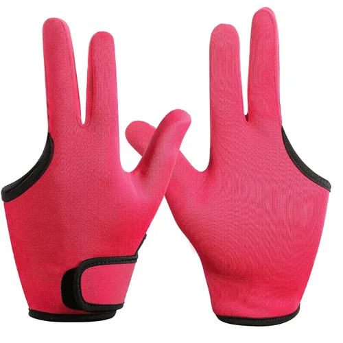 Vista 9 de Geyoga 2 guantes resistentes al calor para peinar el cabello, guantes de peluquero de 3 dedos para plancha plana rizadora y tinte para el cabello