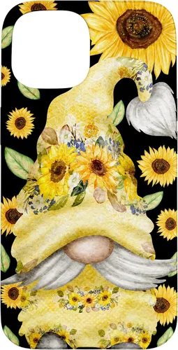 Vista 6 de Sunflower Gnome for Summer Garden Mom Cute Floral Pattern Case for iPhone 17