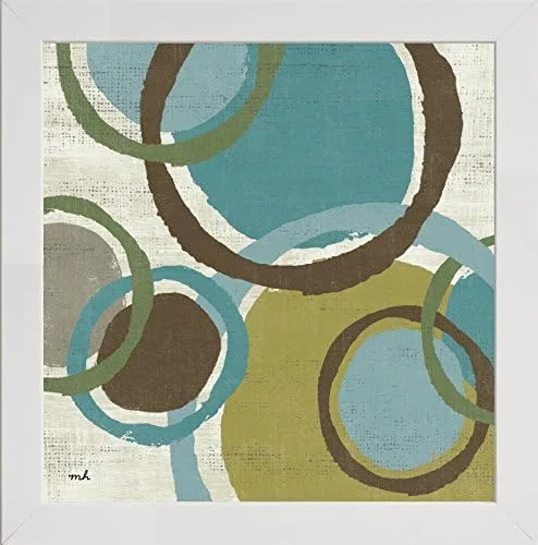 Vista 2 de Frame Company Watson Moira Hershey Vintage Bubbles I, 8 x 8 pulgadas, 8 x 8 pulgadas
