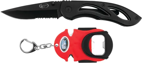 Vista 11 de Performance Tool W9374 Aneko Cuchillo de bolsillo de acero inoxidable de 5.5 pulgadas, color negro.