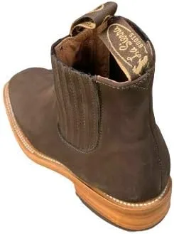 Vista 4 de Dona Michi BOTIN BOTIN BOTIN DE PIEL RODEO RODEO EN TOBILLO SQUARE BOTIN