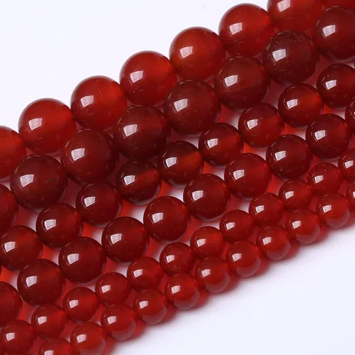 Vista 57 de 90 PIEZAS 4MM Cuentas de Piedra Sangrienta Africana Cuentas de Piedras Preciosas Naturales Redondas para Hacer Joyas DIY Piedra de Energía
