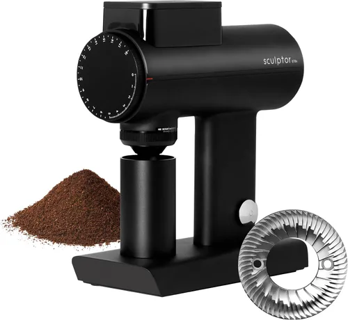 Vista 14 de TIMEMORE Sculptor 064S Molinillo de Granos de Café con Fresas Planas, Molinillo Eléctrico para Espresso con Ajuste de Grosor Sin Escalones, Adecuado