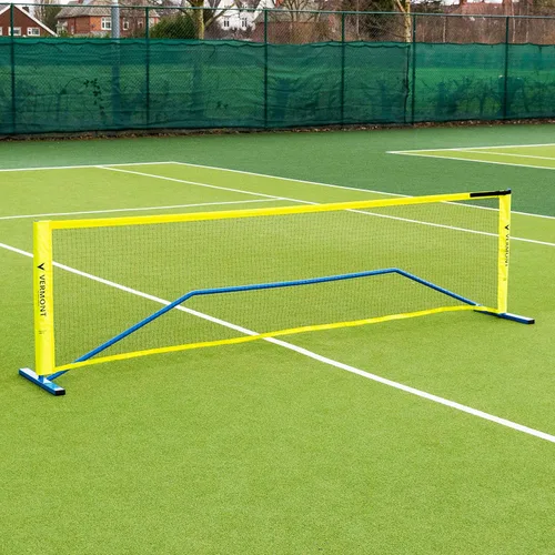 Vista 2 de Vermont ProCourt - Juego de mini red de tenis y raqueta Juego de tenis portátil Pelotas de tenis incluidas