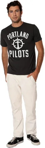 Vista 273 de LOGOVISION Official Collegiate One Color Distressed Logo Short Sleeve for Men & Women T Shirt Collection 3