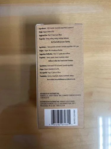 Vista 4 de Ellia Aceite esencial difusor de lavanda 0.5 fl oz, 100% puro, grado terapéutico