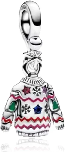 Vista 19 de Abalorios de plata de ley 925 para pulseras, dijes de amor y corazón, flor de cerezo, joyería para mujer