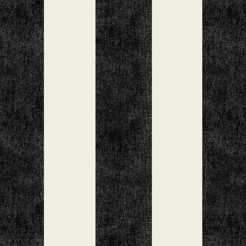 Vista 7 de Arden Selections ProFoam Performance Outdoor Seat Cushion 20 x 20, Onyx Black Cabana Stripe (Pack of 4)