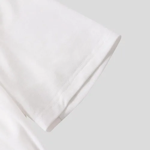 Vista 5 de Camiseta de cuello alto para hombre, ajustada, camiseta de manga corta, cuello alto falso, camiseta básica de cuello alto sólido