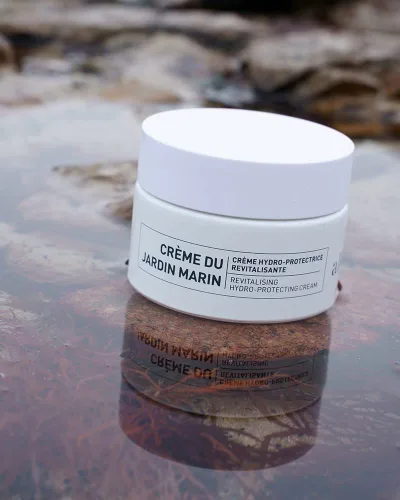 Vista 4 de Algologie Set de regalo de crema facial - Crema hidroprotectora revitalizante y crema exfoliante de limpieza profunda