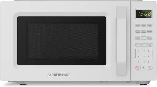 Vista 9 de [Usado] Farberware - Horno microondas de encimera de 0.7 pies cúbicos – 700 vatios de potencia, configuraciones de cocción automática, Acero