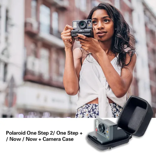 Vista 6 de MUZIRI KINOKOO Polaroid - Funda para cámara Polaroid Originals Now/Now + Plus/One Step 2/One Step + Plus, cámara instantánea, funda protectora
