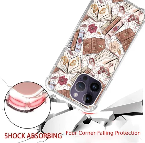 Vista 3 de Funda de teléfono con diseño de mariposa estética, compatible con iPhone 12 Pro Max, funda de silicona a prueba de golpes de TPU para iPhone 12 Pro