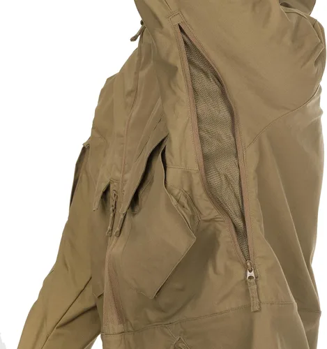 Vista 4 de Helikon-Tex Chaqueta Pilgrim Anorak para hombre, línea de Bushcraft duradera