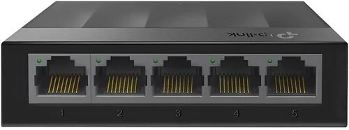 Vista 8 de TP-LINK conmutador Fast Ethernet, Negro